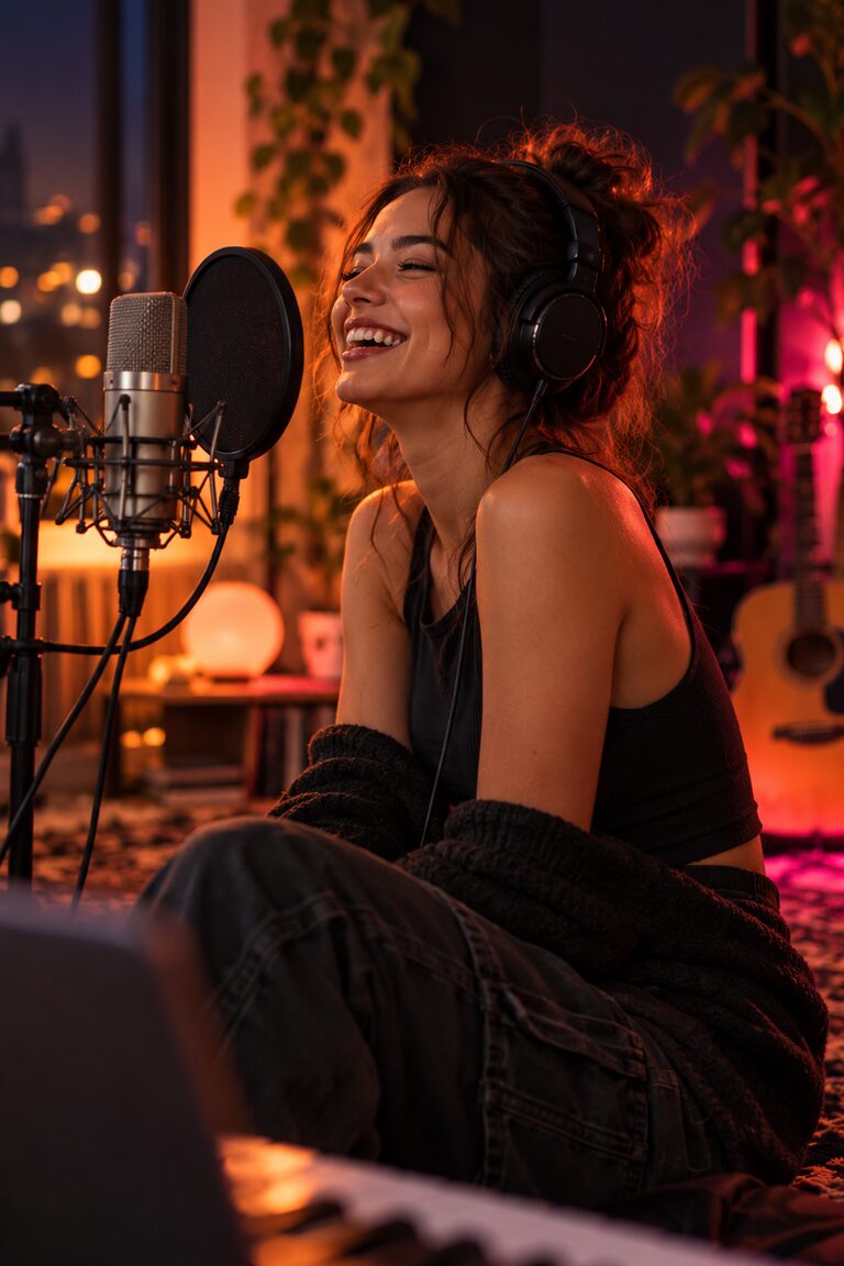 @devanibiza creating music